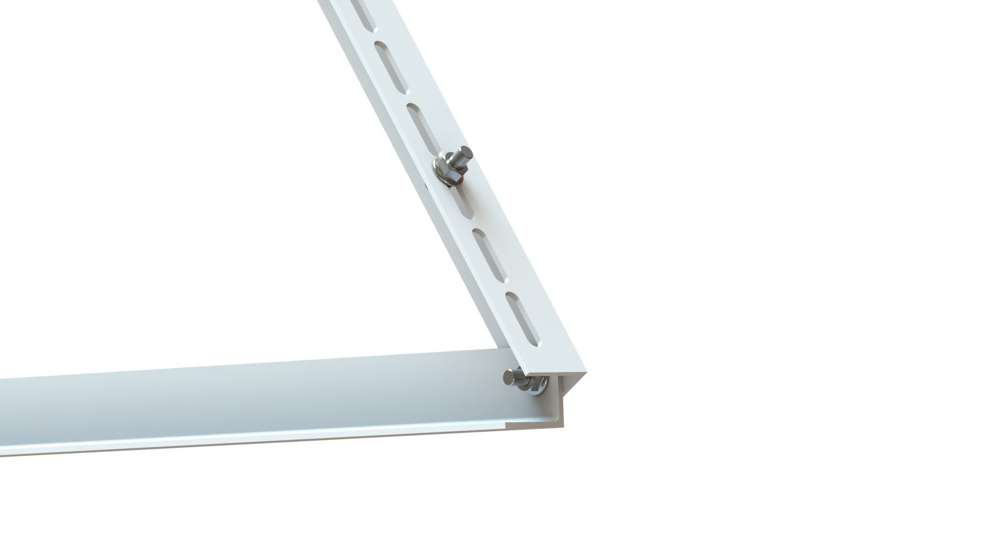 Railing-Mount Adjustable Balcony PV Bracket (18–36° Tilt, AL6005-T5 & SUS304, Pre-assembled)