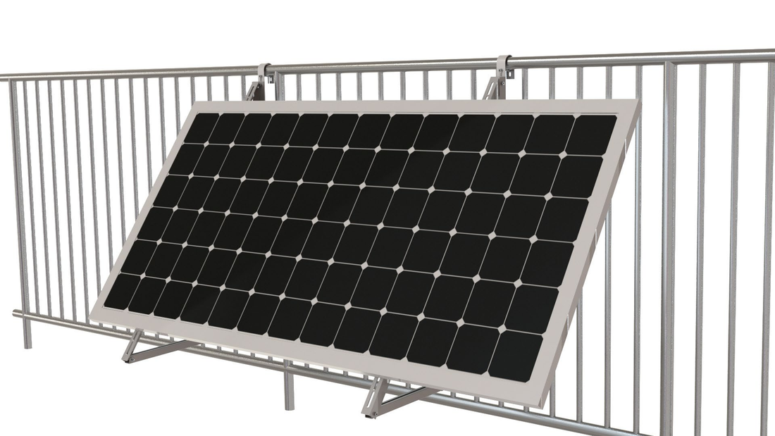 Floor/Flat Triangle Stand for Balcony PV (Fixed Tilt 20–30°, AL6005-T5, SUS304, Wall/Flat Optional Anchors)