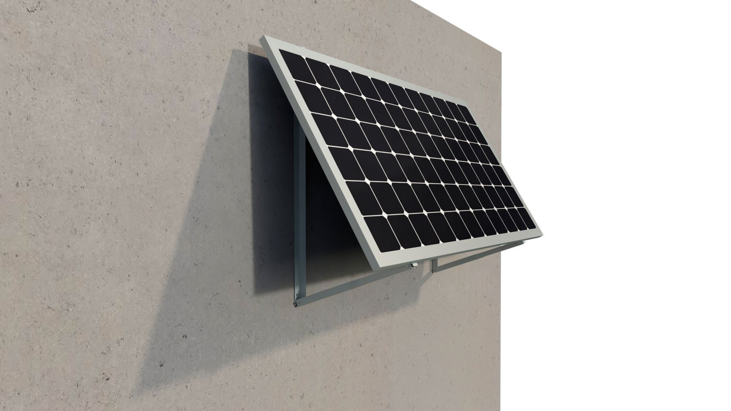 Railing-Mount Adjustable Balcony PV Bracket (18–36° Tilt, AL6005-T5 & SUS304, Pre-assembled)