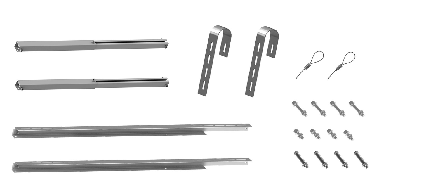 Floor/Flat Triangle Stand for Balcony PV (Fixed Tilt 20–30°, AL6005-T5, SUS304, Wall/Flat Optional Anchors)