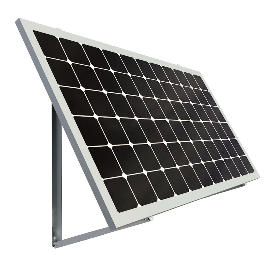 Railing-Mount Adjustable Balcony PV Bracket (18–36° Tilt, AL6005-T5 & SUS304, Pre-assembled)