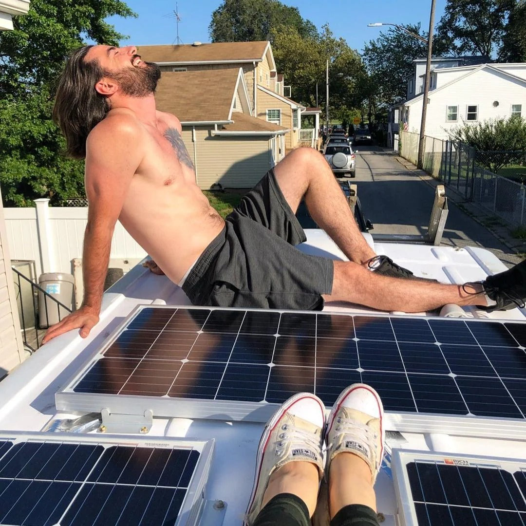 Aesthetic Balcony Solar — Power in Color