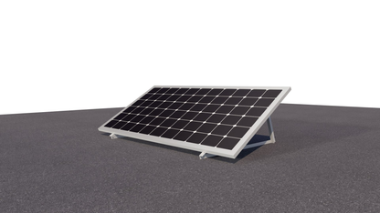 Floor/Flat Triangle Stand for Balcony PV (Fixed Tilt 20–30°, AL6005-T5, SUS304, Wall/Flat Optional Anchors)