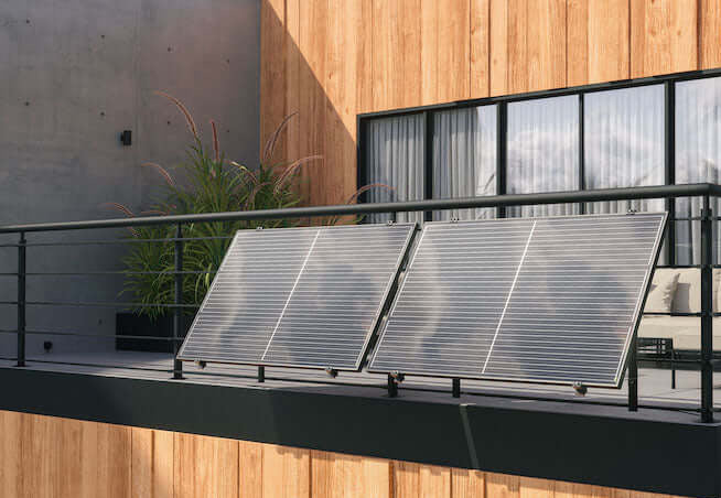 PiE CLASSIC 2000W BALKON &amp; FASSADE KOMPLETTSET BI - FAC - PluginEnergy